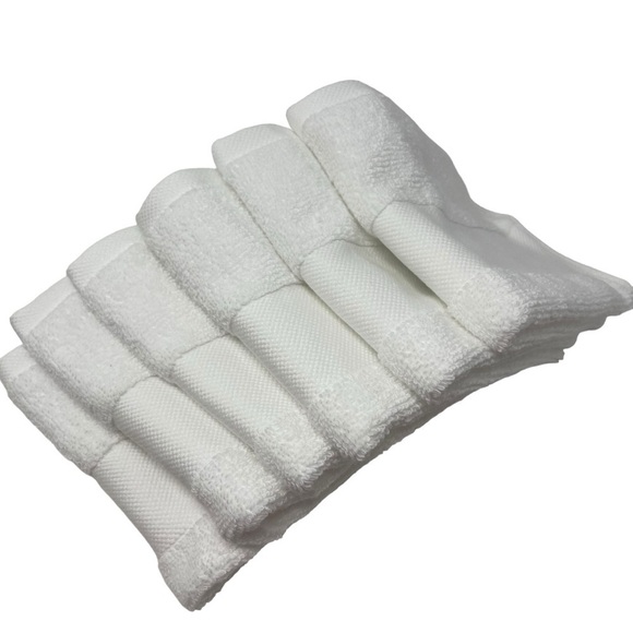 Lauren Ralph Lauren Other - Lauren Ralph Lauren Wescott Sailcloth White set of 6 Wash cloths NWT